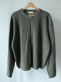 Two-way Mix Knit Zip-up