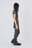 Balletcore set shirring bootcut pants