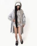 2-way Nylon Fur Coat