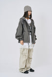Dilys pigment string cargo pants