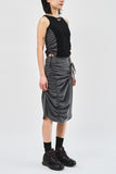 (W) Lili Shirring Skirt