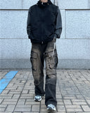 Keple cargo denim pants
