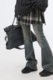 Nomique Check Wrap Mid Length Skirt