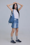 Elver Denim Shoulder Bag