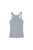 Dark Knee Ribbed Tank Top