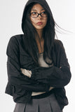 Kate shirring short windbreaker jumper