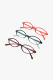 Oval shape color frame eyewear