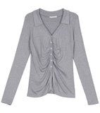 Bobo Shirring Cardigan