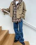 Pre bootcut denim pants