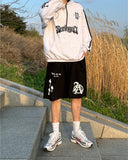 Scannel button hoodie