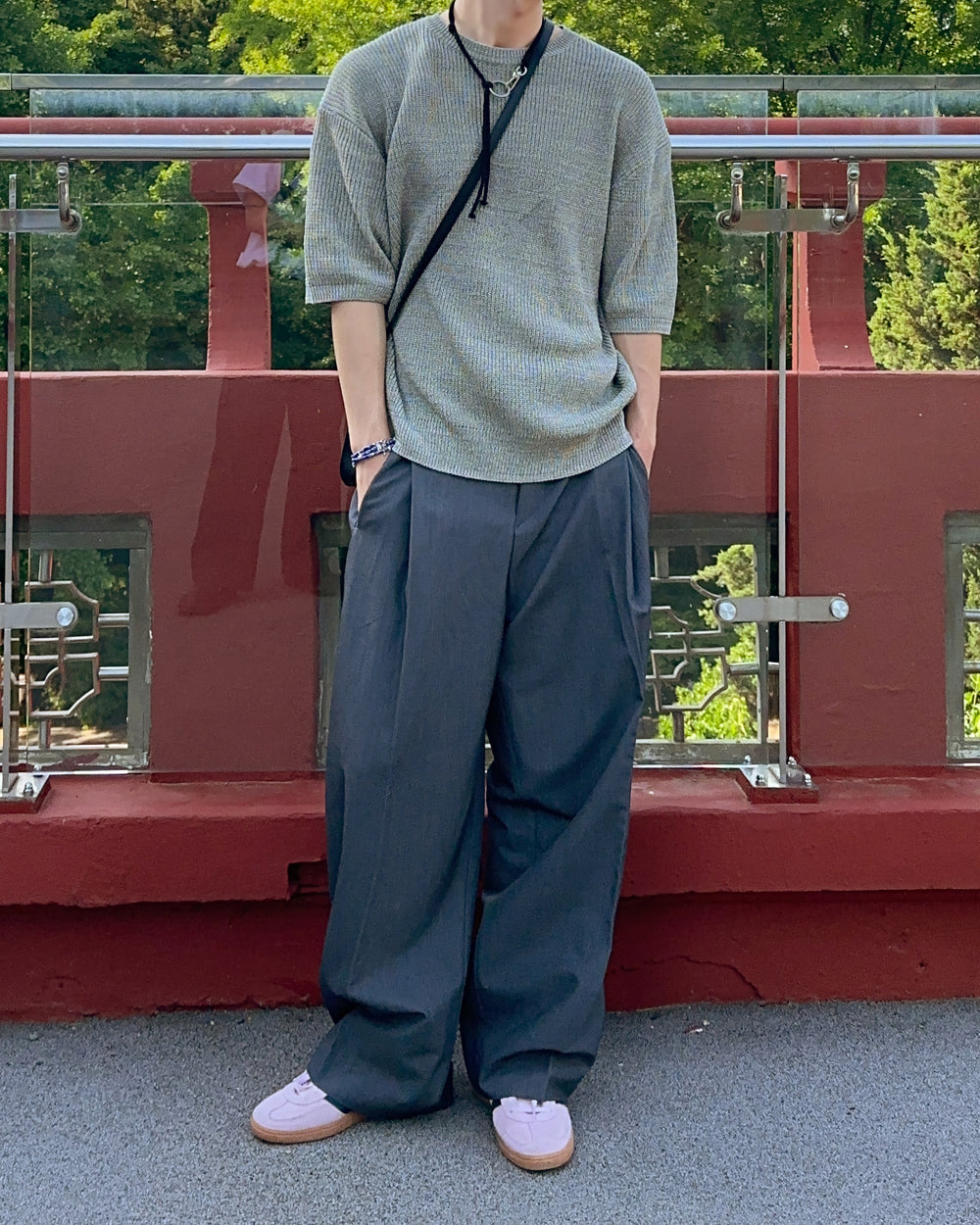 【SCENERITY】Will Two Tuck Wide Pants マーヴリネンツータックワイドスラックス - SCENERITY | 60