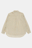 Cityscape seersucker check shirt