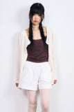 Muto loose two-way cardigan