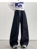 Overlap Stitch Cargo Pants