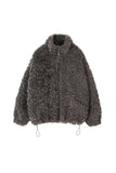 Kaya High-Neck Shearling Jacket