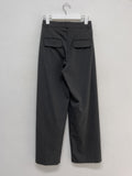 Shes Stripe Two-Tuck Wide Slacks