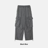 Summer Wide Cool Banding Cargo Denim