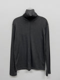 [Inner Brush] Pintuck Daily Neck Polar T-shirt
