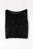 Crew net knit skirt
