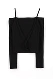 Bell strap shoulder tee