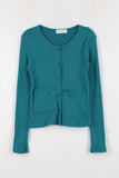 Rocky bay punching cardigan
