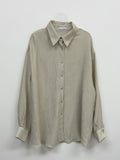 Dolman Pleated Loose Fit Blouse