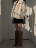 Pota Quilting Fur Jacket