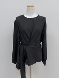 Dia Frill Wrap Blouse