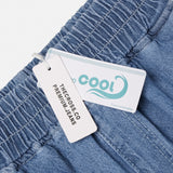 Summer Wide Cool Banding Cargo Denim
