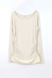 Chalk Layered Snap Tee