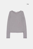 Mild see-through long sleeve