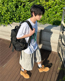 Oken Big Cargo Bermuda Pants