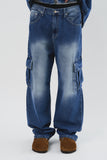 Bros Cargo Denim Pants