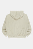 Petra pigment damaged hood zip-up