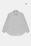 Cityscape seersucker check shirt