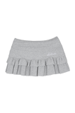 Muli frill mini skirt