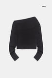 Moist slim see-through crop long sleeve