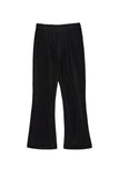 Flon velvet flare brushed lounge pants