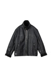 Ranby shearling buckle leather jacket