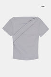 Lottie front drape T-shirt