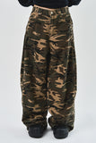 Camo Rip Snap Pants