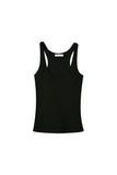 Dark Knee Ribbed Tank Top