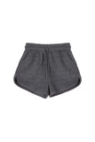 Popcorn shearling brushed banding shorts