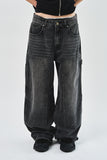 Fault Carpenter Denim Washed Black