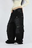 Parachute pocket denim