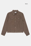 Cosmic back flap trucker jacket