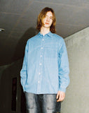 STITCHED DENIM SHIRT
