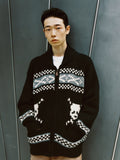 SKULL COWICHAN KNIT SWEATER