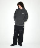 LOGO LIST PIGMENT HOODIE