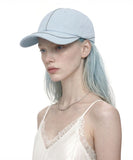 Two visor denim cap